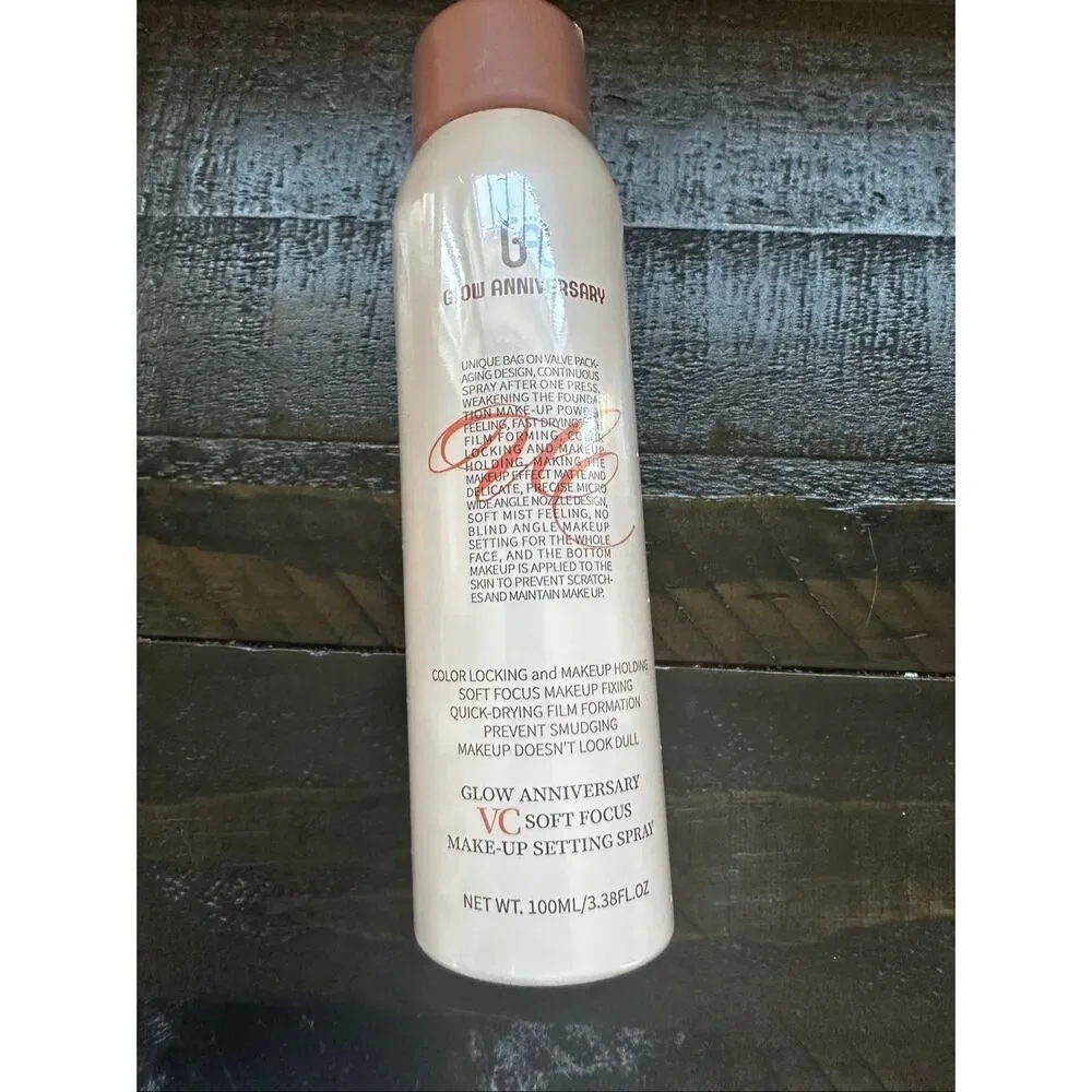 glow anniversary makeup setting spray new